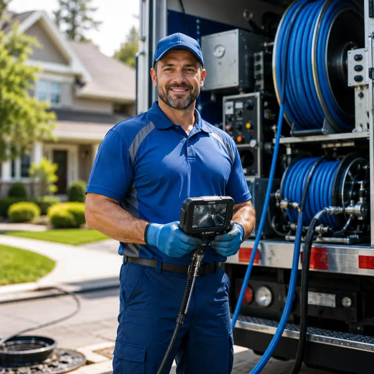 Local outdoor drain cleaning specialists in Chandler, TX